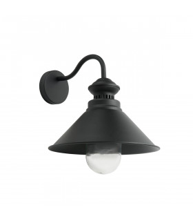 Manesto Classic 1 Light Dome Wall Lamp E27-2
