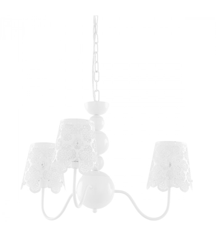 Arianna Modern 3 Light Multi Arm Pendant Ceiling Light E14-1