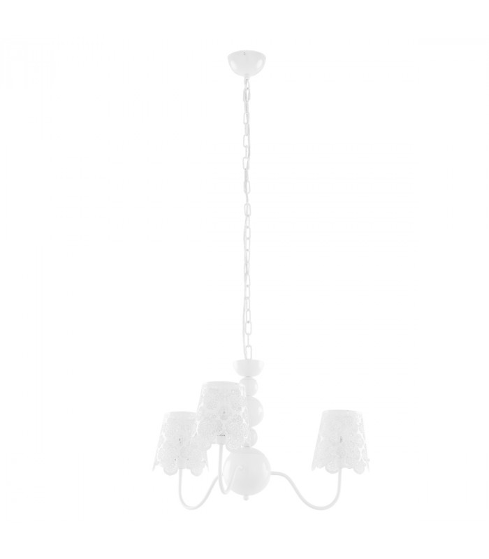 Arianna Modern 3 Light Multi Arm Pendant Ceiling Light E14-2