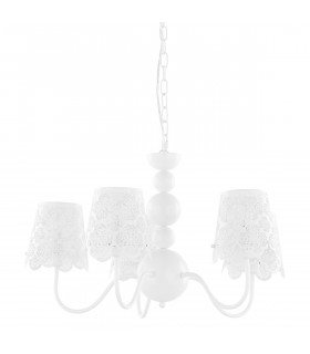 Arianna Modern 5 Light Multi Arm Pendant Ceiling Light E14-1