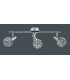 Erazma Classic 3 Light Bar Pendant Ceiling Light G9-1