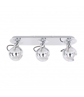 James Modern 3 Light Ceiling Spotlight Bar GU10-1