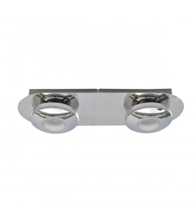 Calvin Modern 2 Light Surface Mounted Downlight LED 3000K-1