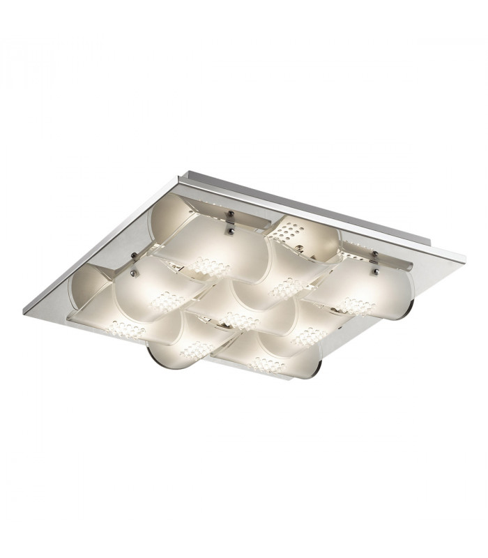 Daze Modern 9 Light Semi Flush Ceiling Light G9-1