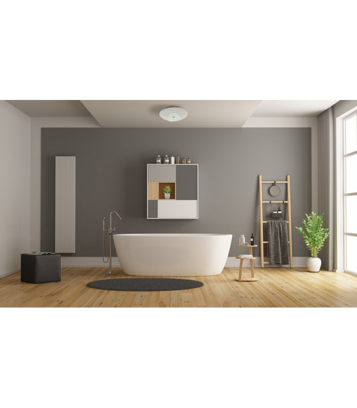 Delia Classic 1 Light Integrated LED Semi Flush Light 3000K-3