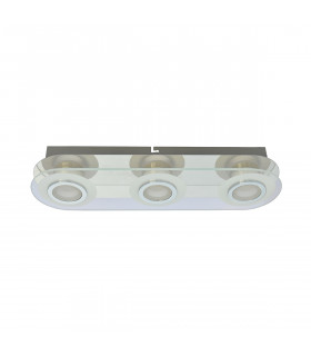 Flavio Modern 3 Light Ceiling Spotlight Bar LED 3000K-1