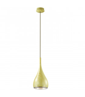 Gemma Modern 1 Light Dome Pendant Ceiling Light E27-1