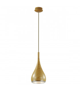 Gemma Modern 1 Light Dome Pendant Ceiling Light E27-1