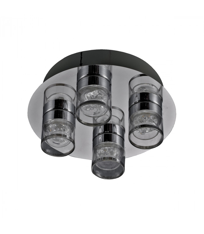 Marc Modern 4 Light Shade Cluster Ceiling Light LED 3000K-1