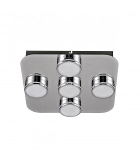 Marcel Modern 5 Light Shade Cluster Ceiling Light LED 3000K-1