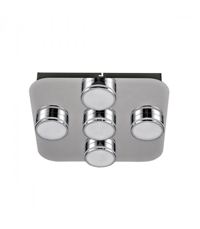 Marcel Modern 5 Light Shade Cluster Ceiling Light LED 3000K-1