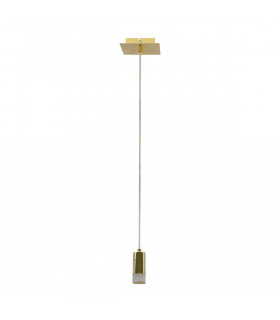 Mentin Modern 1 Light Slim Pendant Ceiling Light LED 3000K-1