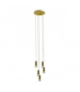 Mentin Modern 5 Light Cluster Pendant Ceiling Light LED 3000K-1