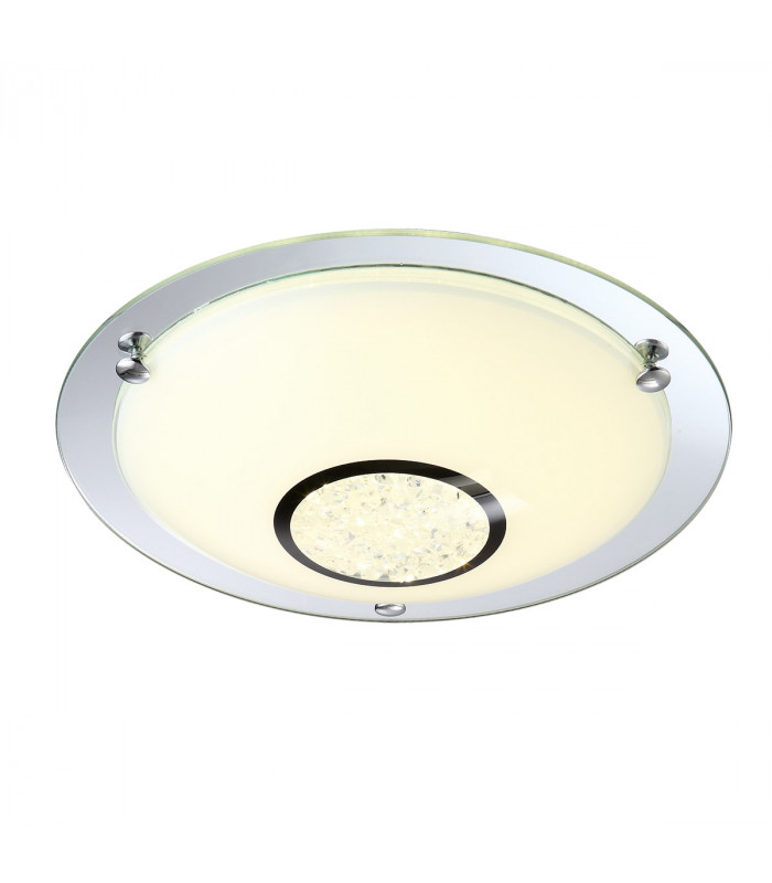 Minako Classic 1 Light Flush Ceiling Light LED 4000K-1