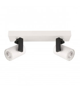 Mola Modern 2 Light Twin Ceiling Spotlight GU10-1