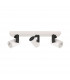 Mola Modern 3 Light Ceiling Spotlight Bar GU10-1