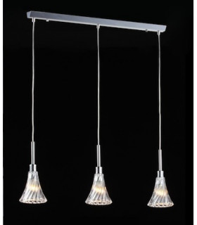 Patria Modern 3 Light Bar Pendant Ceiling Light G9-1