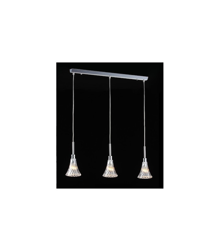 Patria Modern 3 Light Bar Pendant Ceiling Light G9-1