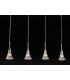 Patria Modern 4 Light Bar Pendant Ceiling Light G9-1