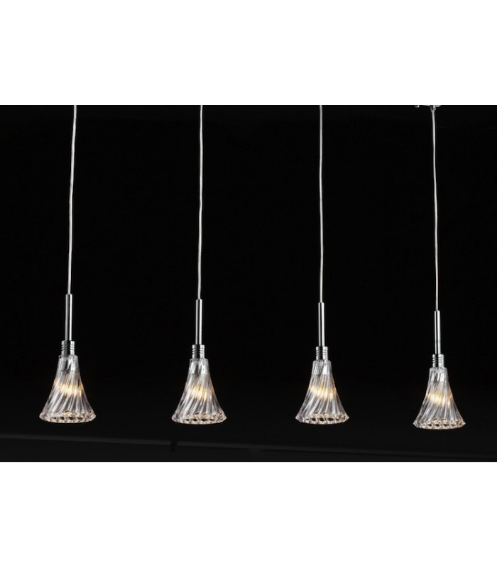 Patria Modern 4 Light Bar Pendant Ceiling Light G9-1