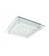 Penate Classic Patterned Glass Flush Ceiling Light LED 4000K-1