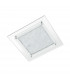 Penate Classic Patterned Glass Flush Ceiling Light LED 4000K-2