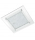 Penate Classic Patterned Glass Flush Ceiling Light LED 4000K-2