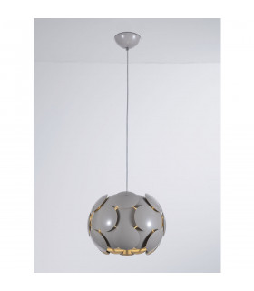Santina Modern 1 Light Spherical Pendant Ceiling Light E27-1
