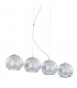 Sferio Modern 4 Light Bar Pendant Ceiling Light GU10-1