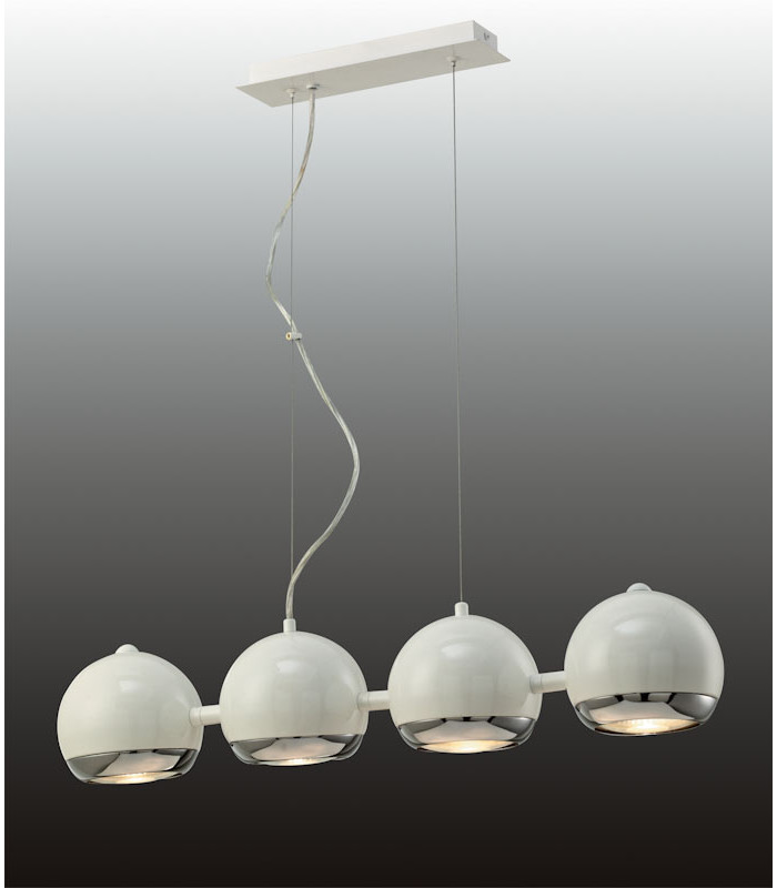 Sferio Modern 4 Light Bar Pendant Ceiling Light GU10-1