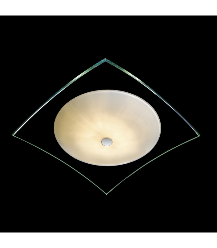 Torino Modern 2 Light Flush Ceiling Light G9-1