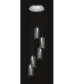 Verizon Modern 5 Light Cluster Pendant Ceiling Light MR11-1