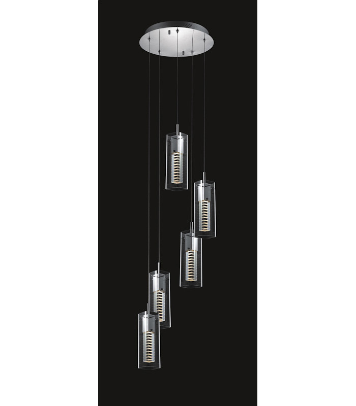 Verizon Modern 5 Light Cluster Pendant Ceiling Light MR11-1