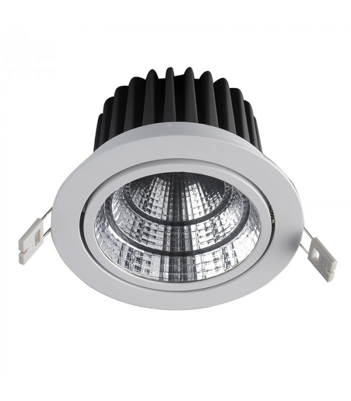 West Modern 1 Light Recessed Downlight LED 3000K-1