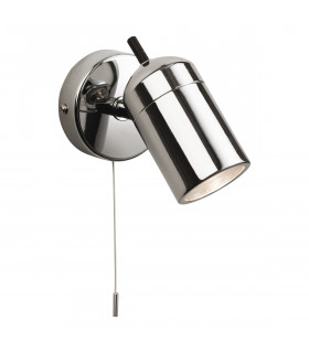 Atlantic 1 Light Single Switched Bathroom Ceiling Spotlight Chrome IP44-2