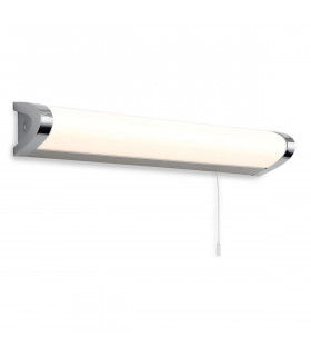 Amari 1 Light 8W Switched Bathroom Over Mirror Wall Light Chrome IP44