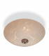 Sadie 3 Light Semi Flush Ceiling Light Opal Glass