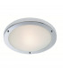 Rondo LED 24 Light Flush Ceiling Light Chrome