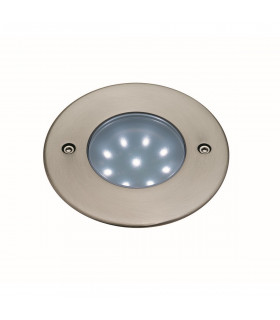 LED 9 Light Walkover Recessed Light Stainless Steel