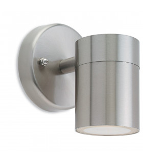 Fusion 1 Light Single Wall Light Stainless Steel IP44