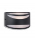 Meridian 1 Light Wall Light - 60W Black IP65