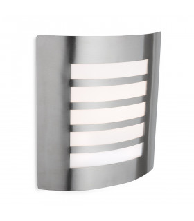 Prince 1 Light Wall Light Stainless Steel IP44
