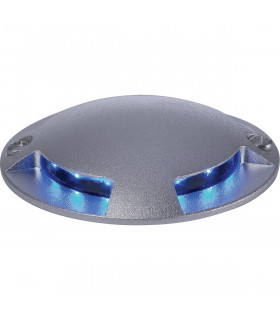 LED 12 Light 4 Way Walkover Recessed Light Aluminium