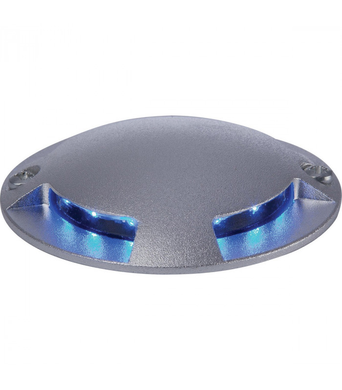 LED 12 Light 4 Way Walkover Recessed Light Aluminium