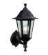 Malmo 1 Light Outdoor Wall Lantern - Uplight/Downlight Black Resin IP44-2
