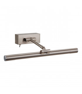 Picture 1 Light Wall Light - 8W T5 (Switched) Brushed Steel