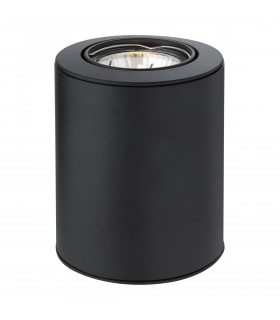 Floodlite 1 Light Uplight Table/Floor Lamp Black