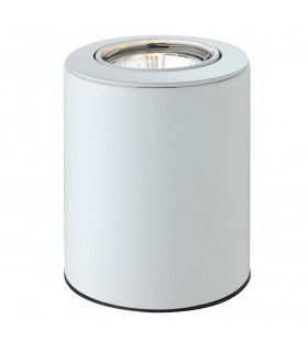 Floodlite 1 Light Uplight Table/Floor Lamp White