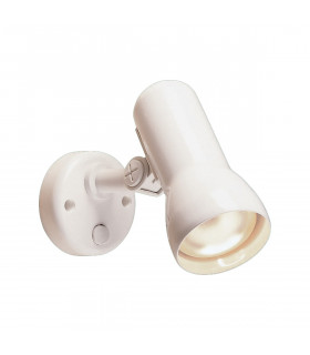 Polar 1 Light Single Switched Spotlight White
