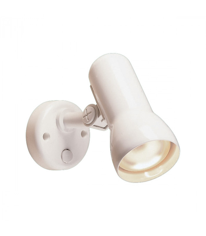 Polar 1 Light Single Switched Spotlight White